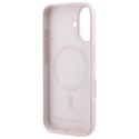 Karl Lagerfeld KLHMP16SSKCHPPLP iPhone16 6.1" różowy/pink hardcase Silicone Double Heads Print MagSafe