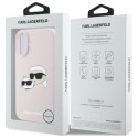 Karl Lagerfeld KLHMP16SSKCHPPLP iPhone16 6.1" różowy/pink hardcase Silicone Double Heads Print MagSafe