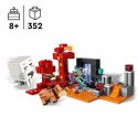 Zestaw do budowania Lego Minecraft 21255 The Nether Portal Ambush Wielokolorowy 352 Części