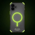 Skinarma etui Saido iPhone 16 6.1" Magnetic Charging zielony/green (niteglow)