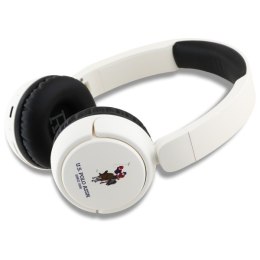 US Polo słuchawki nauszne Bluetooth USHPV6PUNH biały/white DH Color Logo