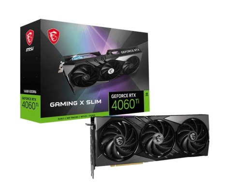 Karta graficzna GeForce RTX 4060 Ti Gaming X Slim 16G GDDR6 128bit