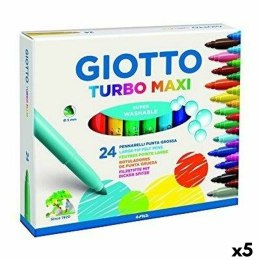 Mazaki Giotto Turbo Maxi Wielokolorowy (5 Sztuk)