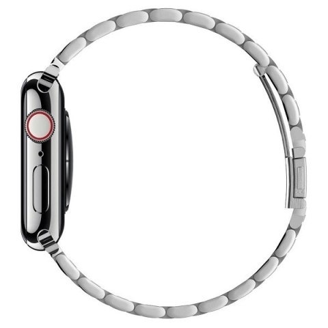 Spigen Modern Fit Band Apple Watch 1/2/3 /4/5/6/7/SE/SE 3 42/44/45mm srebrny/silver 062MP25404