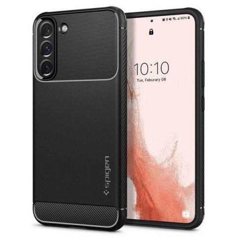 Spigen Rugged Armor Samsung S901 S22czarny/matte black ACS03986