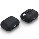 Spigen Silicone Fit Strap AirPods Pro 1/2 czarny/black ACS05479