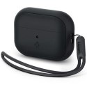 Spigen Silicone Fit Strap AirPods Pro 1/2 czarny/black ACS05479