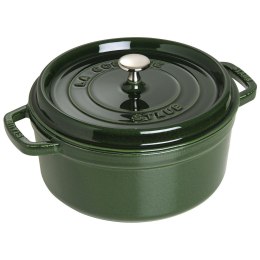 STAUB LA COCOTTE Garnek żeliwny okrągły 3.8 ltr, zielony