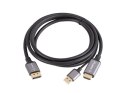 Kabel HDMI(M)-Displaypor(M) 1.8M 4K czarny