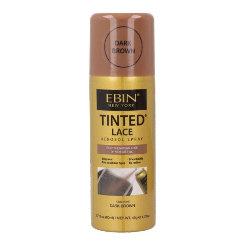 Farba do peruki Ebin New York Tinted Lace Dark Brown 80 ml