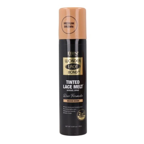 Farba do peruki Ebin New York Tinted Lace Melt Medium Brown 100 ml