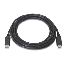 Kabel USB-C Aisens A107-0058 Czarny 3 m