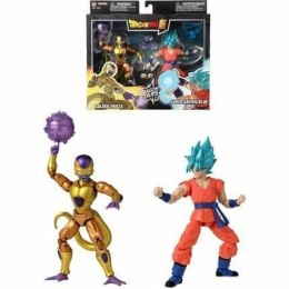 Figurki Superbohaterów Dragon Ball Super Dragon Stars: Golden Frieza vs Super Saiyan Blue Goku 17 cm