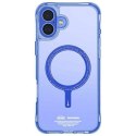 Skinarma etui Saido iPhone 16 6.1" Magnetic Charging niebieski/blue