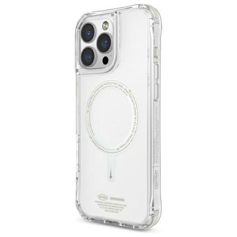 Skinarma etui Saido iPhone 16 Pro Max 6.9" Magnetic Charging zielony/green (niteglow)
