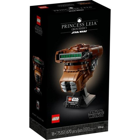 Zestaw do budowania Lego STAR WARS 75351 PRINCESS LEIA (BOUSHH) 670 Części