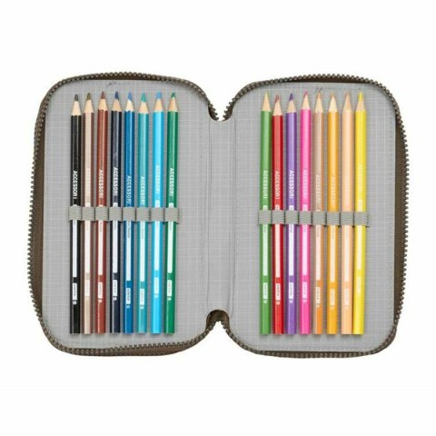 Piórnik potrójny Jurassic World 12,5 x 19,5 x 5,5 cm 37 Części