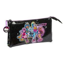 Torba szkolna Monster High Czarny 22 x 12 x 3 cm