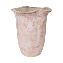 Wazon Romimex Beżowy Różowy Porcelana 20 x 24 x 20 cm