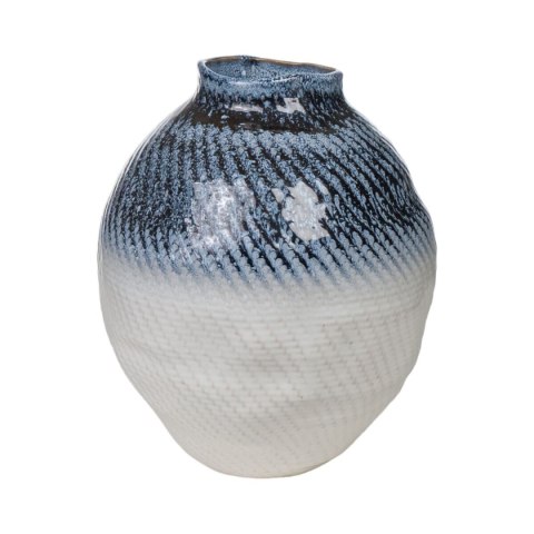 Wazon Romimex Niebieski Beżowy Porcelana 26 x 31 x 26 cm