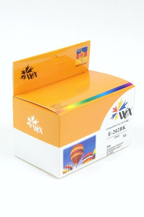 Tusz Wox Black EPSON 202XL zamiennik C13T02G14010 (C13T02E14010)