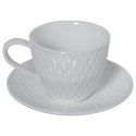 Zestaw 6 filiżanek do kawy Alexandra House Living Porcelana 200 ml