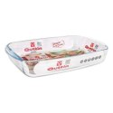 Blacha do piekarnika Quttin Szkło Prostokątny - 950 ml - 22,8 x 14,9 x 4,5 cm