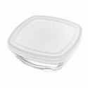 Kwadratowe pudełko na lunch z pokrywką Duralex FreshBox Przezroczysty 300 ml 11 x 11 x 4,5 cm (12 Sztuk)