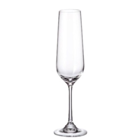 Zestaw kubków Bohemia Crystal Sira 200 ml champagne 6 Sztuk