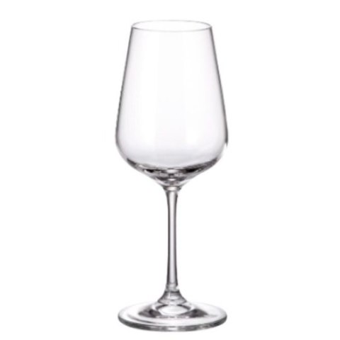 Zestaw kubków Bohemia Crystal Sira Biały 360 ml 6 Części (6 Sztuk)