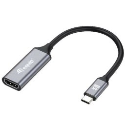 Kabel USB Equip 133491 Czarny/Szary 15 cm (1 Sztuk)