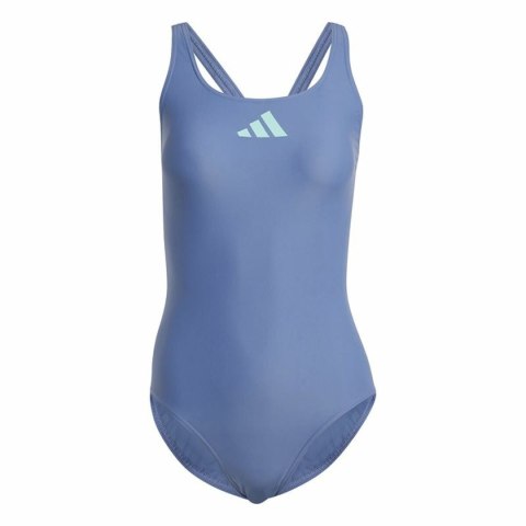 Strój kąpielowy Damski Adidas 3 Bars Suit Niebieski - 38