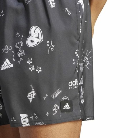 Strój kąpielowy Męski Adidas Clx Sl Ciemny szary - S