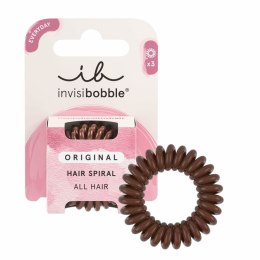 Gumki do Włosów Invisibobble Original Brązowy (3 Sztuk)