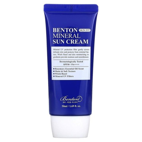 Krem Przeciwsłoneczny do Twarzy Benton Skin Fit Spf 50+ 50 ml