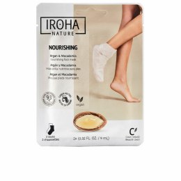 Maska do Stóp Iroha Argan Skarpety Orzech makadamia