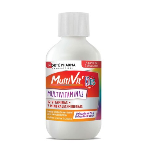 Multiwitaminowe Forté Pharma Multivit Kids Brzoskwinia 150 ml