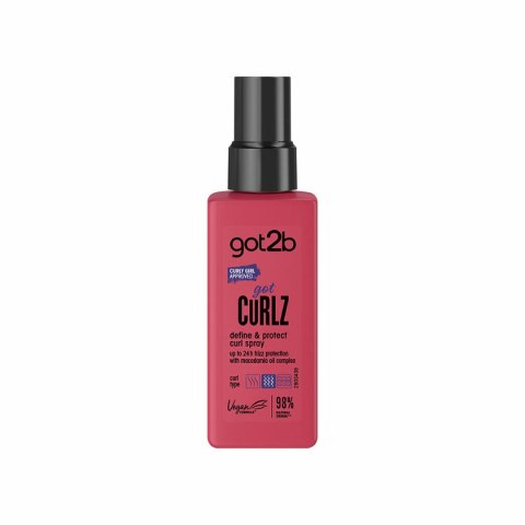 Spray Udoskonalający Loki Schwarzkopf Got2b Got Curlz 150 ml