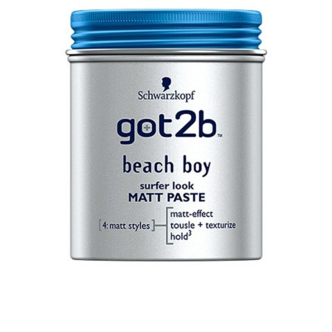 Krem modelujący Schwarzkopf Got2b Beach Boy Matowy (100 ml)