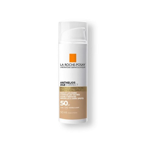 Ochrona przeciwsłoneczna z kolorem La Roche Posay Anthelios Age Correct SPF 50 (50 ml)