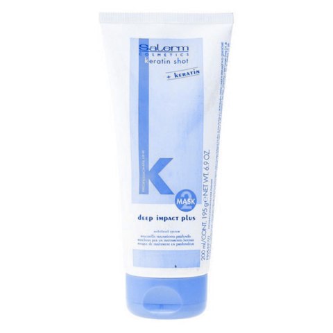 Odżywcza Maska do Włosów Keratin Shot Salerm - 200 ml