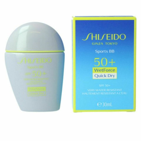 Kremowy podkład do makijażu Sports BB Shiseido Sports BB SPF50+ SPf 50+ Very Dark Spf 50 30 ml (30 ml)