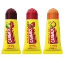 Balsam Nawilżający do Ust Carmex Triplo Truskawka Ananas 3 Części wiśniowy Spf 15