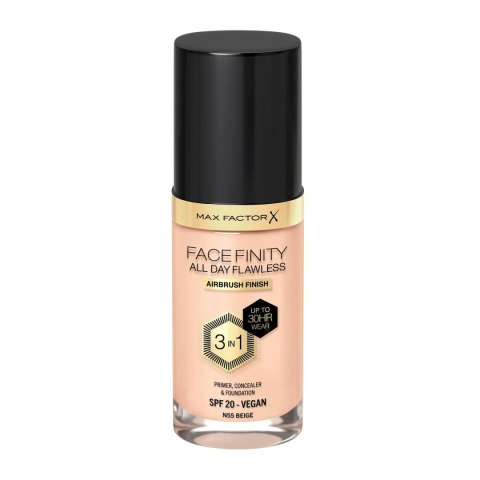 Kremowy podkład do makijażu Max Factor Facefinity 3 w 1 Spf 20 Nº 55-beige 30 ml