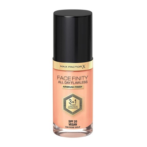 Kremowy podkład do makijażu Max Factor Facefinity 3 w 1 Spf 20 Nº 64-rose gold 30 ml