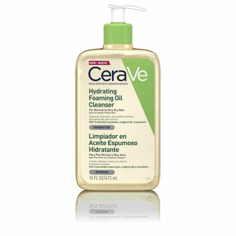 Olejek Nawilżający CeraVe Hydrating Foaming Oil Cleanser 473 ml Piana Środek Czyszczący