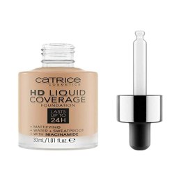 Płynny Podkład do Twarzy Catrice HD Liquid Coverage Nº 050-rosy ash 30 ml