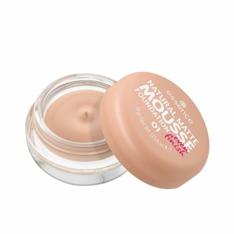 Podkład mus do makijażu Essence NATURAL MATTE Nº 01 16 g