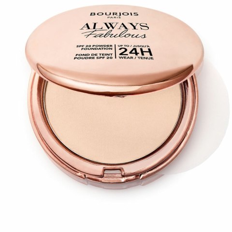 Podkład pod makijaż puder Bourjois Always Fabulous Nº 100 Rose Ivory Spf 20 7 g