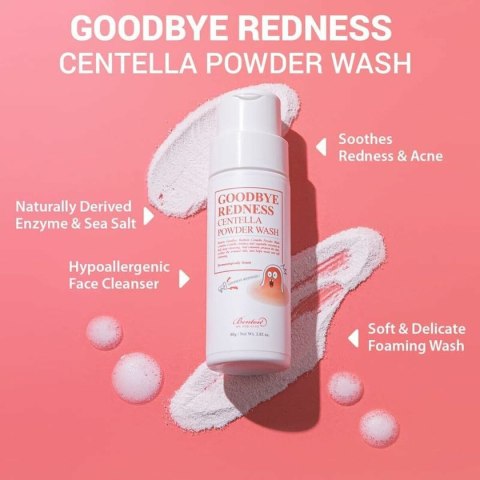 Środek Czyszczący do Twarzy Benton Goodbye Redness Centella 80 g W proszku